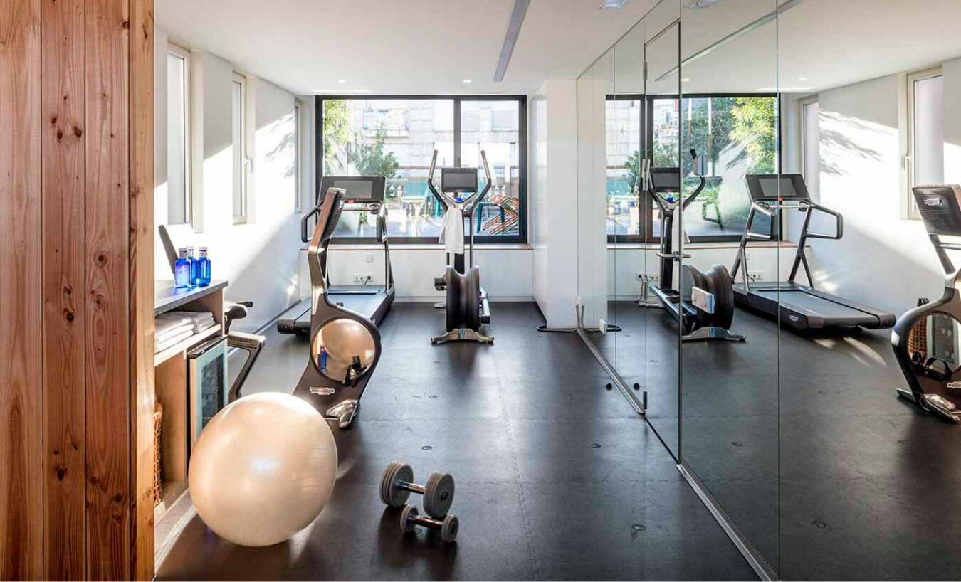 The Onsider Gym, luxury apartments Barcelona